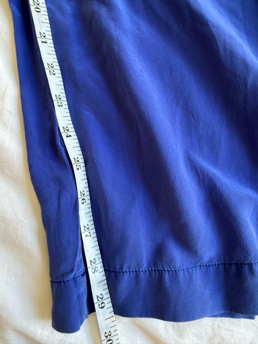 Vix Paula Hermanny 100% Silk Blue Halter Jumpsuit Size S Wide Leg Resort - Picture 9 of 9